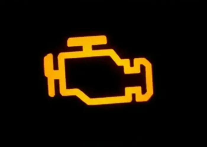 Símbolo de la luz del check Engine